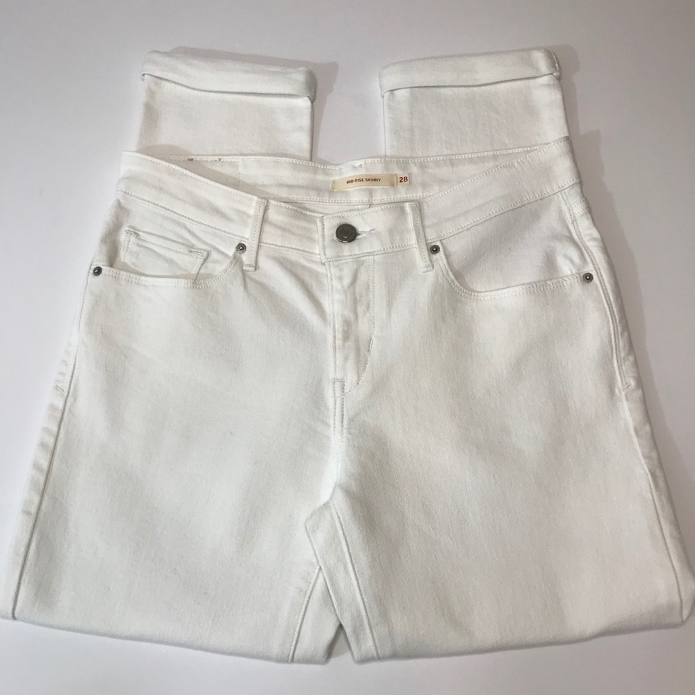 Levi’s Mid-Rise Skinny 97%Cotton Women’s Jeans 28 - Picture 2 of 15